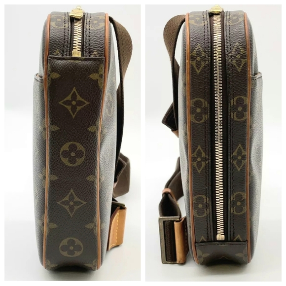 ✨️🔥Authentic EUC Louis Vuitton Pochette Monogram Gange Bumbag - Picture 10 of 17